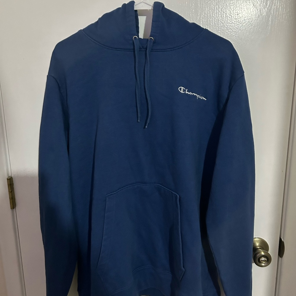 Men’s blue hoodie